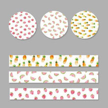 Load image into Gallery viewer, 3 Rolls Washi Masking Tape Set Petal Animal Flower Paper Masking Tapes Japanese Washi Tape DIY Scrapbooking Sticker, 15mm x 5m