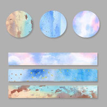 Load image into Gallery viewer, 3 Rolls Washi Masking Tape Set Petal Animal Flower Paper Masking Tapes Japanese Washi Tape DIY Scrapbooking Sticker, 15mm x 5m